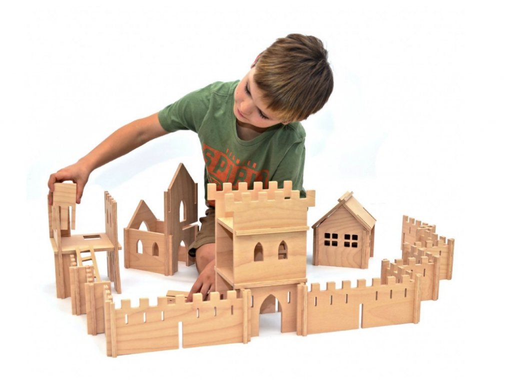 dřevěná stavebnice Urbix