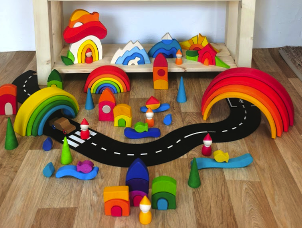 jak začít s&nbsp;open-ended hračkami u&nbsp;malých dětí - doplňky