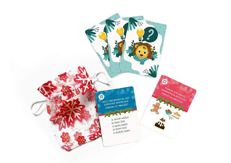 takaro adventní rébusové kartičky 1