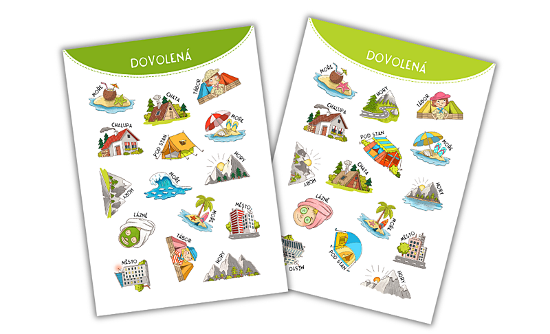 takaro cestovní samolepky dovolená 1