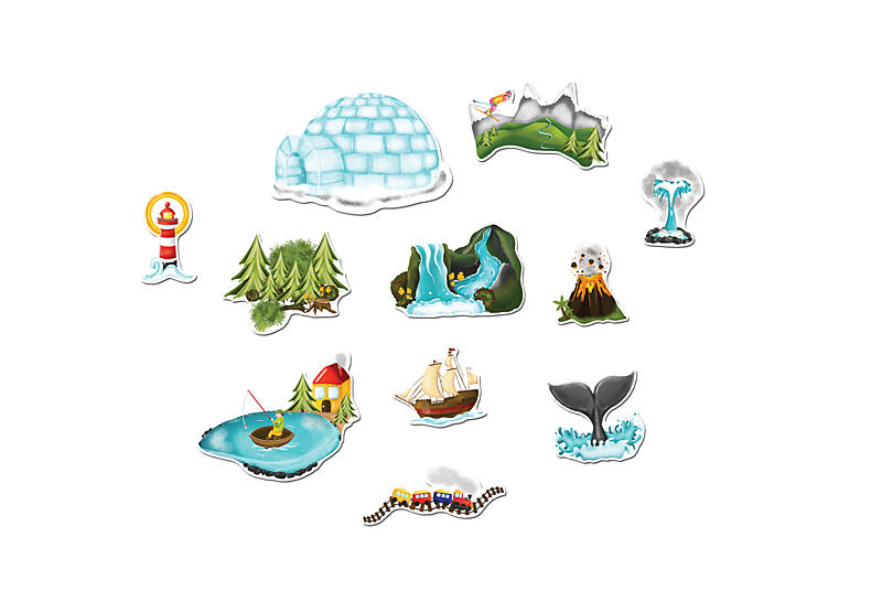 takaro dekorativní magnetky k mapě evropy 44 x 56 cm 1