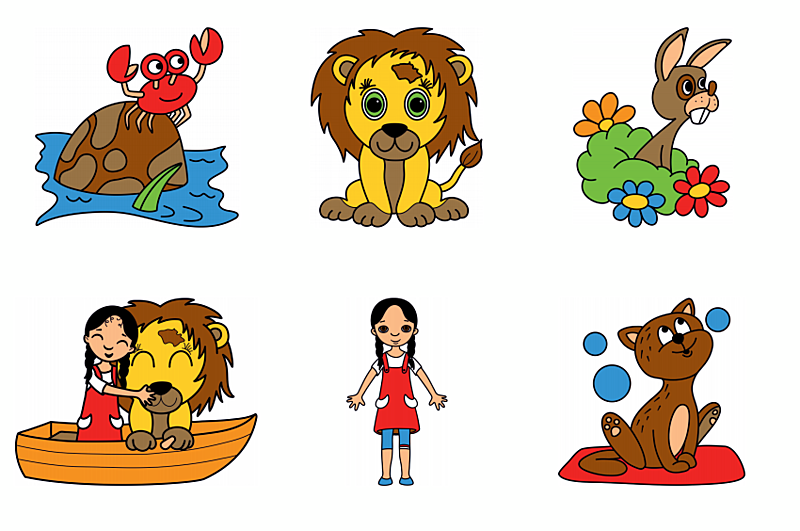 takaro obrázky k pískování lvíček tuláček 1