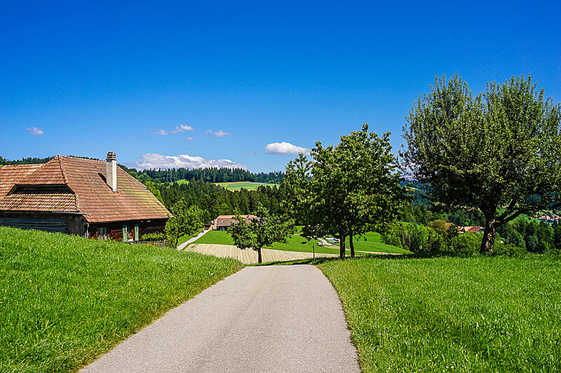 Švýcarsko s&nbsp;dětmi - Emmentaler Bauernlehrpfad