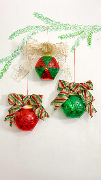 co postavit z&nbsp;magnetické stavebnice Kopule - ozdoba na&nbsp;stromeček