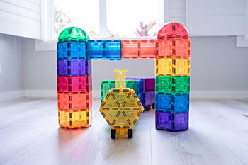 co postavit z&nbsp;magnetické stavebnice Kopule - domy