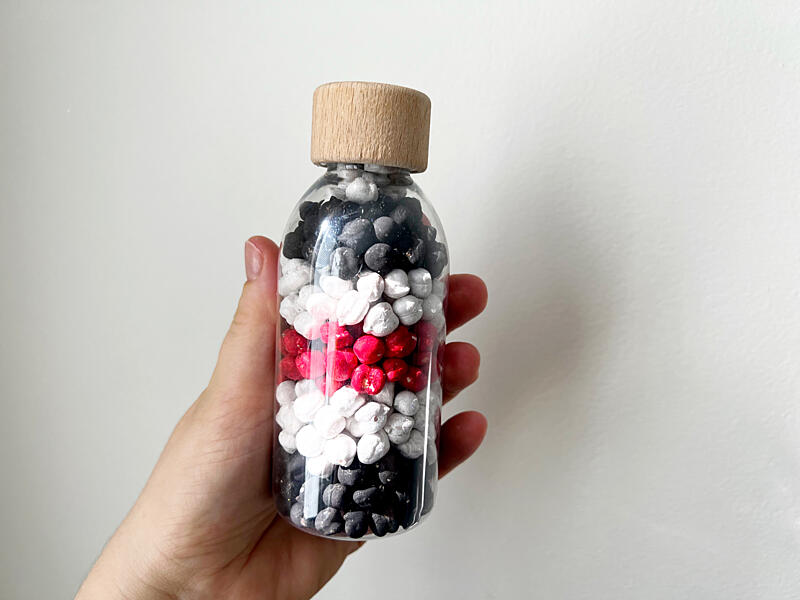 dárky pro&nbsp;miminko - DIY senzorická lahvička