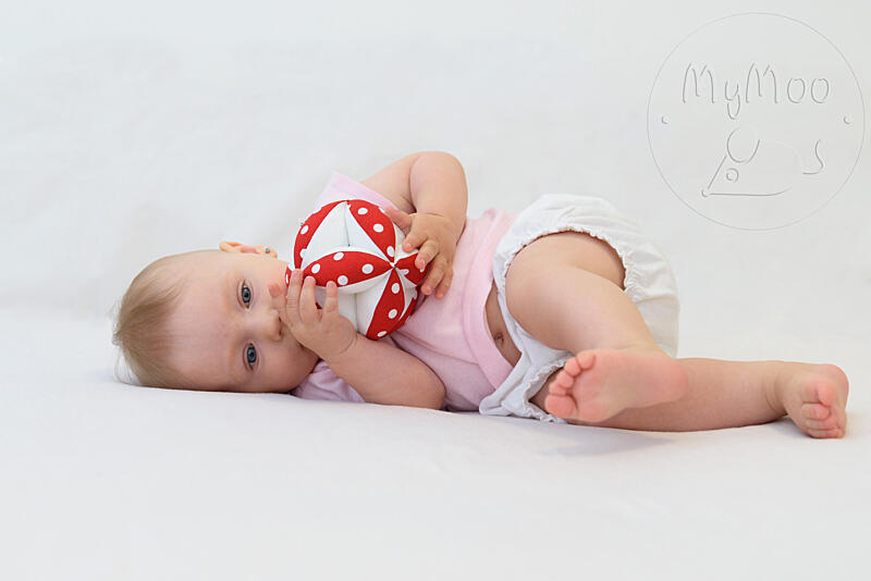 dárky pro&nbsp;miminko - úchopový míček