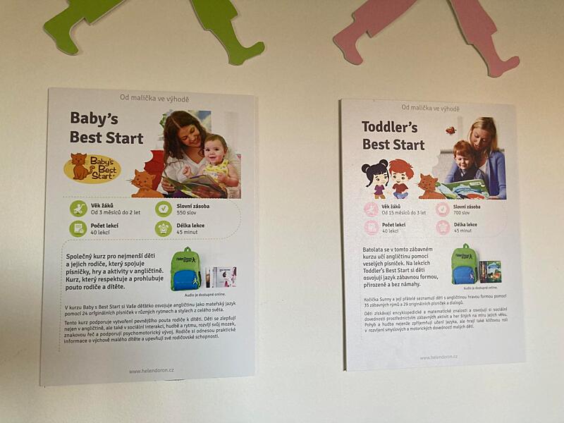 anglický kurz Helen Doron - kurzy pro&nbsp;nejmenší
