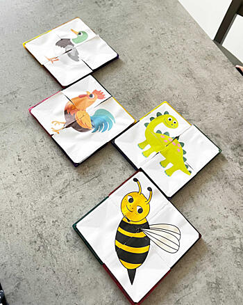 jak si hrát s&nbsp;magnetickou stavebnicí Connetix - puzzle