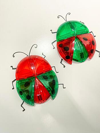 jarní hrátky s&nbsp;magnetickými stavebnicemi  - berušky