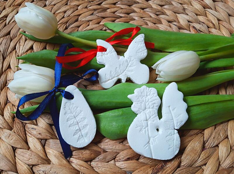 velikonoční tvoření - studený porcelán