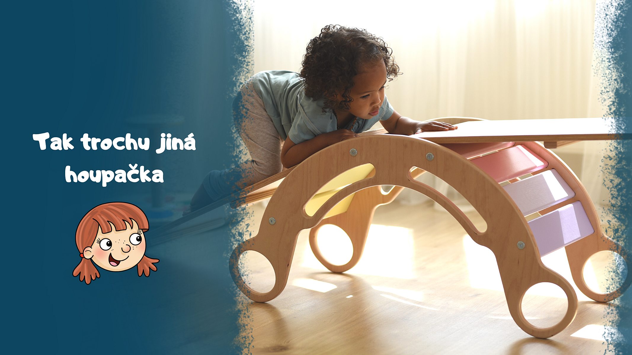 Věděli jste, že dětská houpačka do pokoje nemusí být jen ta závěsná?