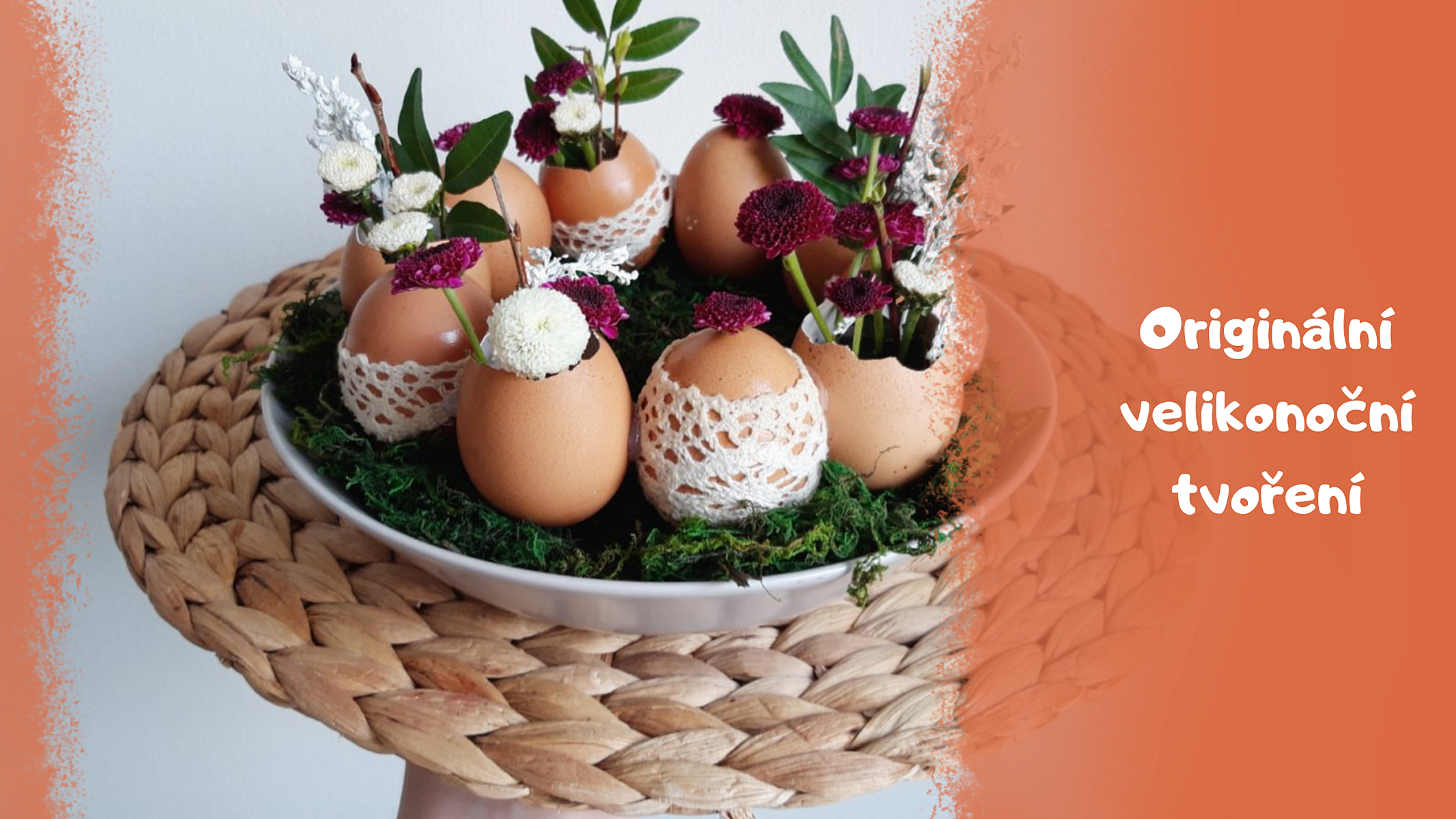 5 nápadů na velikonoční tvoření, které zvládnete už s nejmenšími dětmi