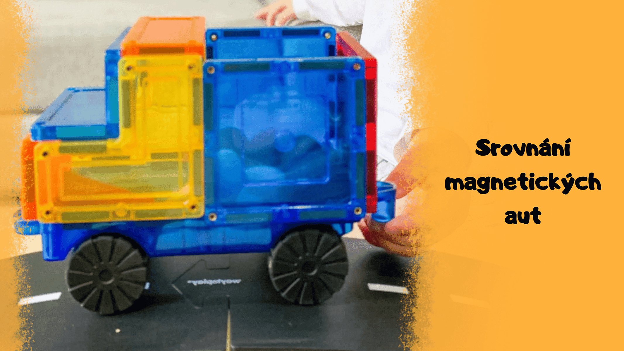 Srovnání podvozků pro auta od magnetických stavebnic