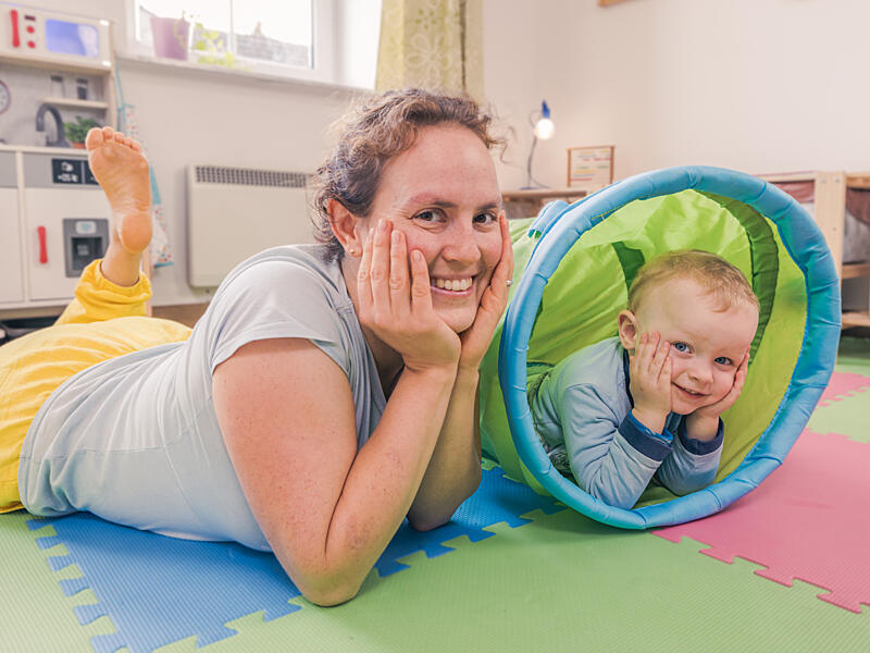 coworking pro&nbsp;pracující rodiče - zakladatelka Míša