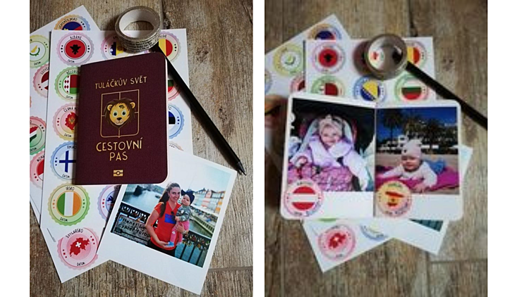 Dětský cestovní pas - uchování vzpomínek z&nbsp;cest