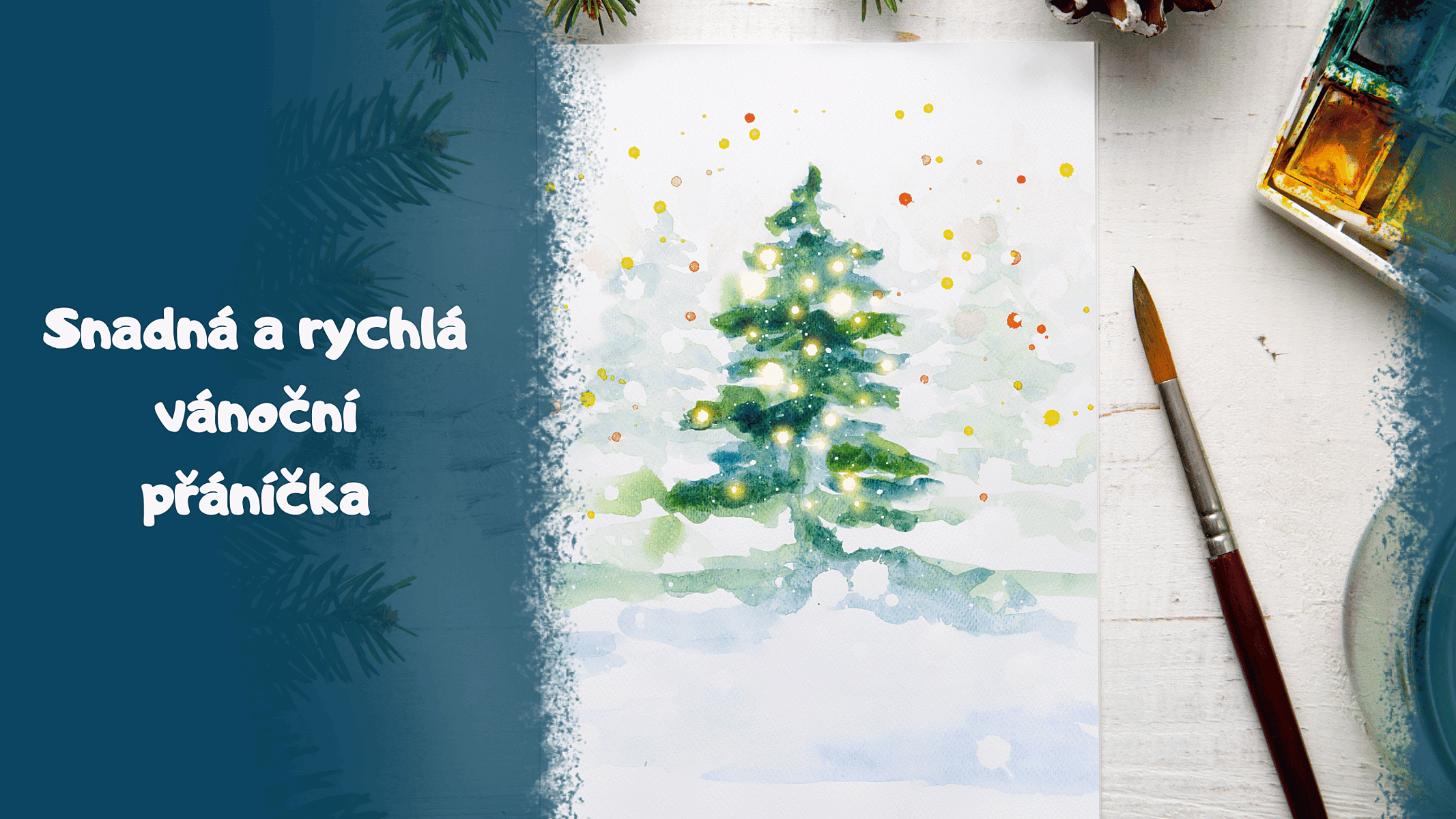 6 nápadů na rychlá a snadná vánoční přání