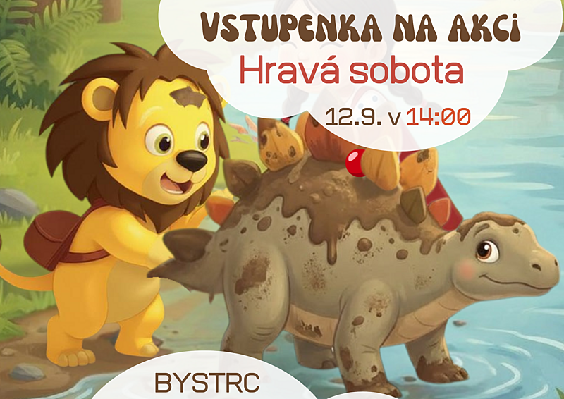 Hravá sobota 12.9. start v 14:00-14:55