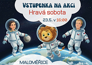 Hravá sobota 23.5. start v 16:00-16:55