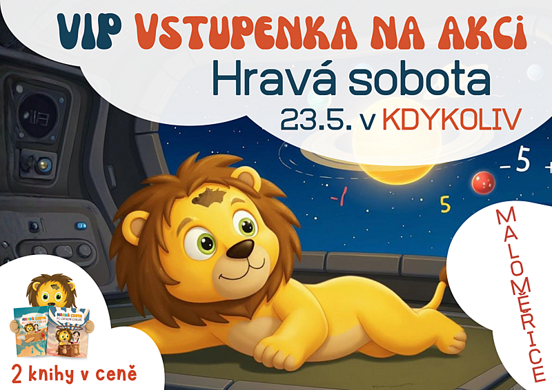 Hravá sobota 23.5. VIP vstup