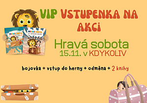 Hravá sobota 15.11. VIP vstup