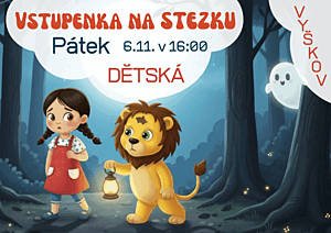 Strašidelná stezka v pátek 6.11. start v 16:00